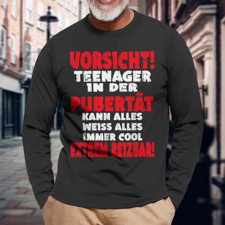 Vorsicht Nager In Der Puberty Nie Slogan Langarmshirts Geschenke für alte Männer