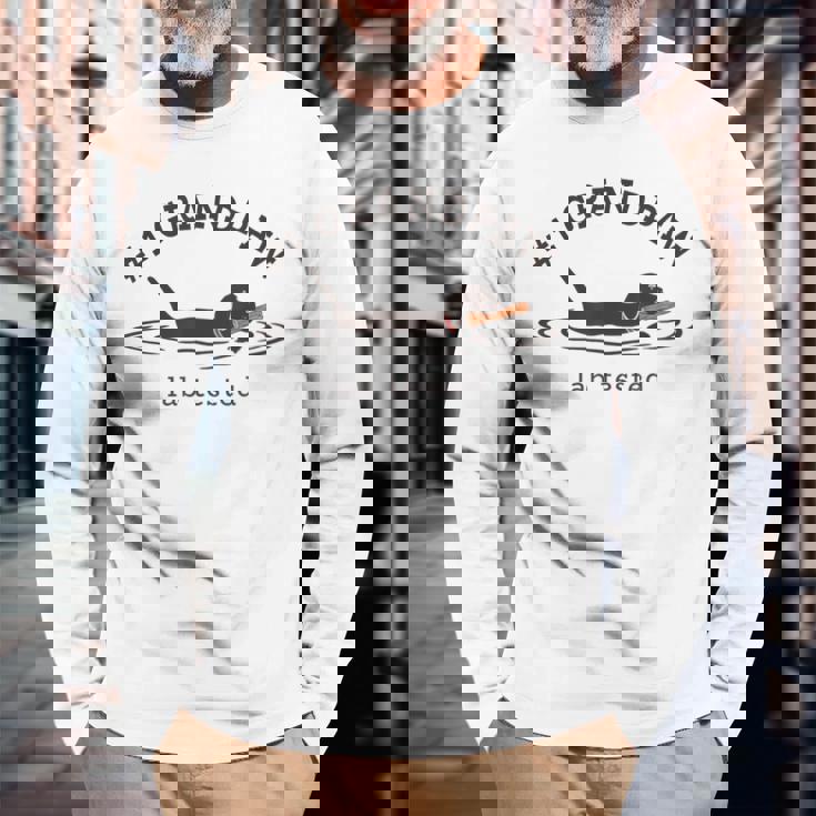 1 Grandpaw Lab Tested Pun Labrador Retriever Grandpa Long Sleeve T-Shirt Gifts for Old Men