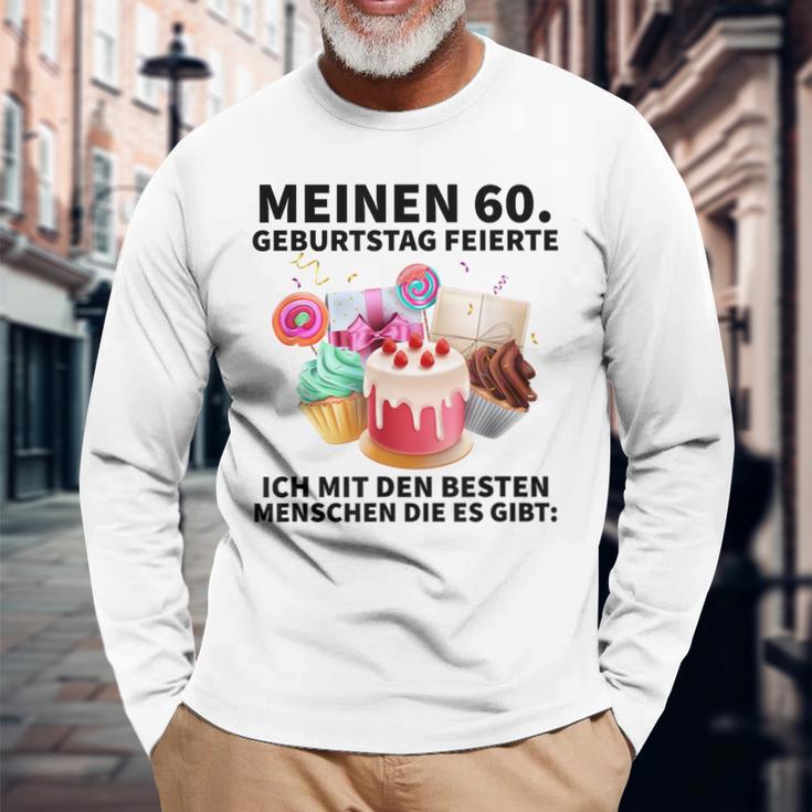 60Th Birthday Signing 60Th Birthday Langarmshirts Geschenke für alte Männer