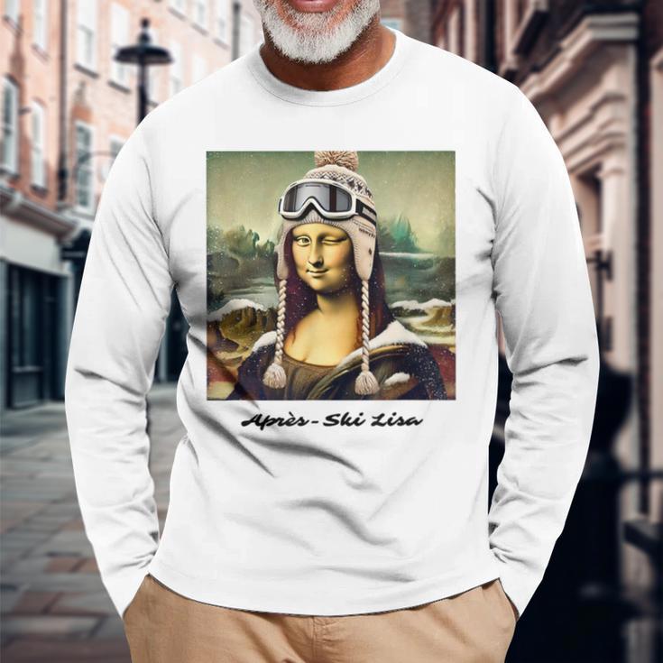 Apres Ski Lisa Mona Après Ski Haserl Ski Holiday Team Outfit Langarmshirts Geschenke für alte Männer