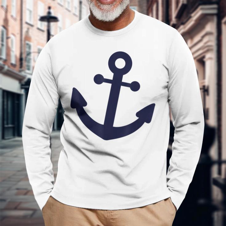 Classic Anchor Langarmshirts Geschenke für alte Männer