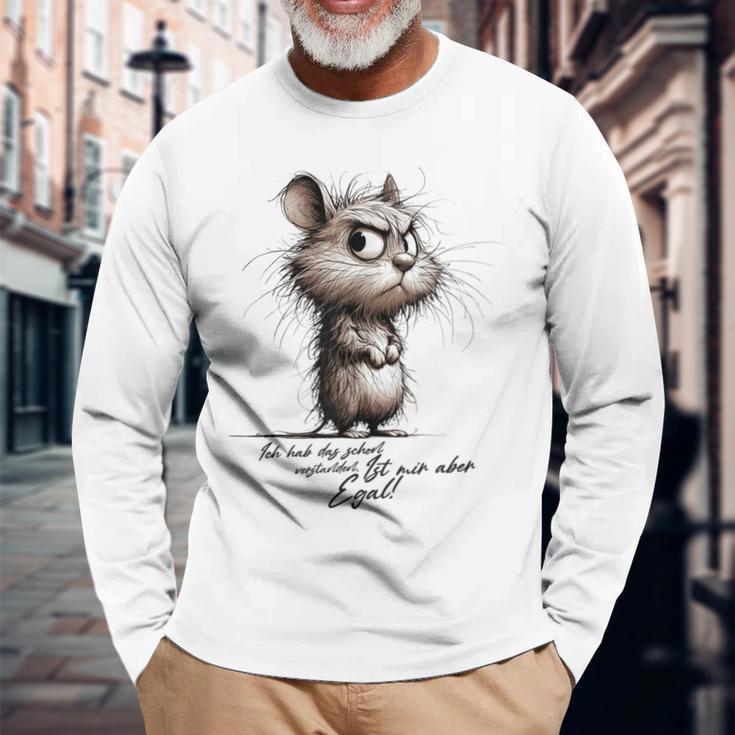 Mouse Ich Hab Das Schonerstanden Ist Mir Aber Egal Ich Hab Langarmshirts Geschenke für alte Männer