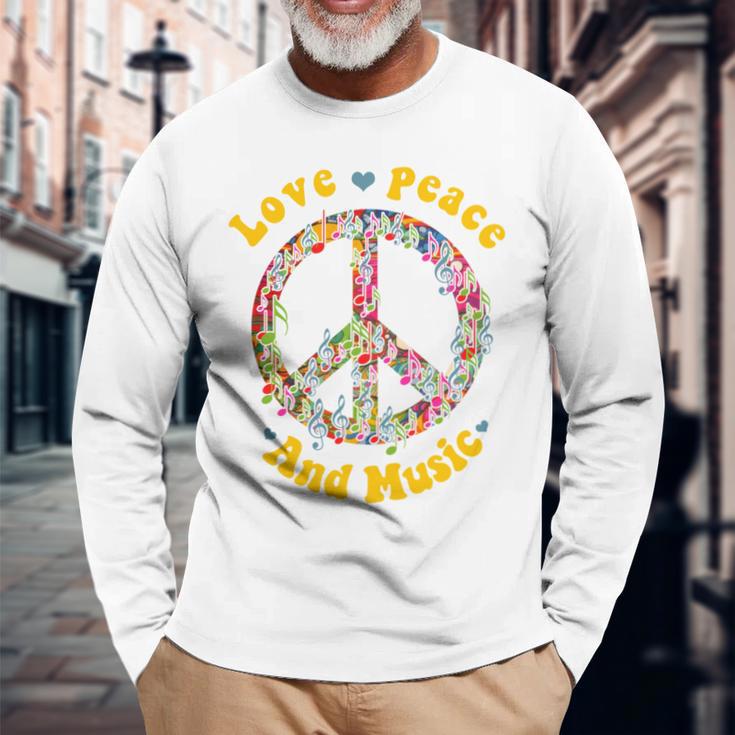 Hippie Acidhead Peace Hippi Hippy Peace Langarmshirts Geschenke für alte Männer