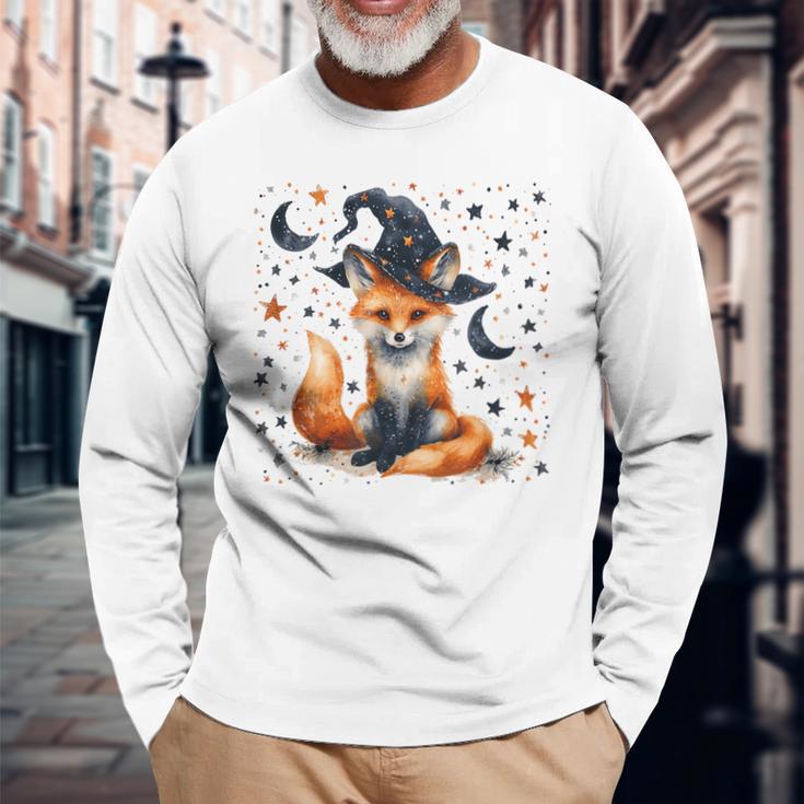 Magic Little Fox Langarmshirts Geschenke für alte Männer