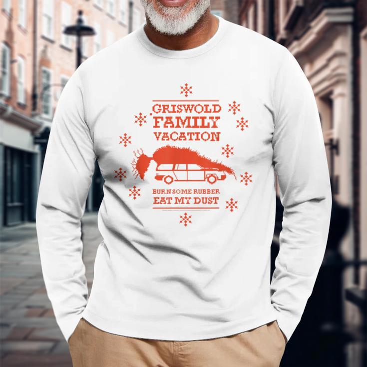 National Lampoon's Christmasacation Eat My Dust Langarmshirts Geschenke für alte Männer