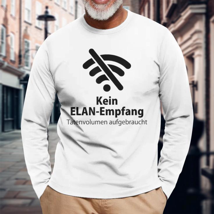 Wifi Mobile Phone Kein Elan Empfang Tatenvol S Langarmshirts Geschenke für alte Männer