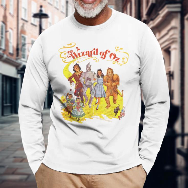 Wizard Of Oz Classic Brick RoadLangarmshirts Geschenke für alte Männer