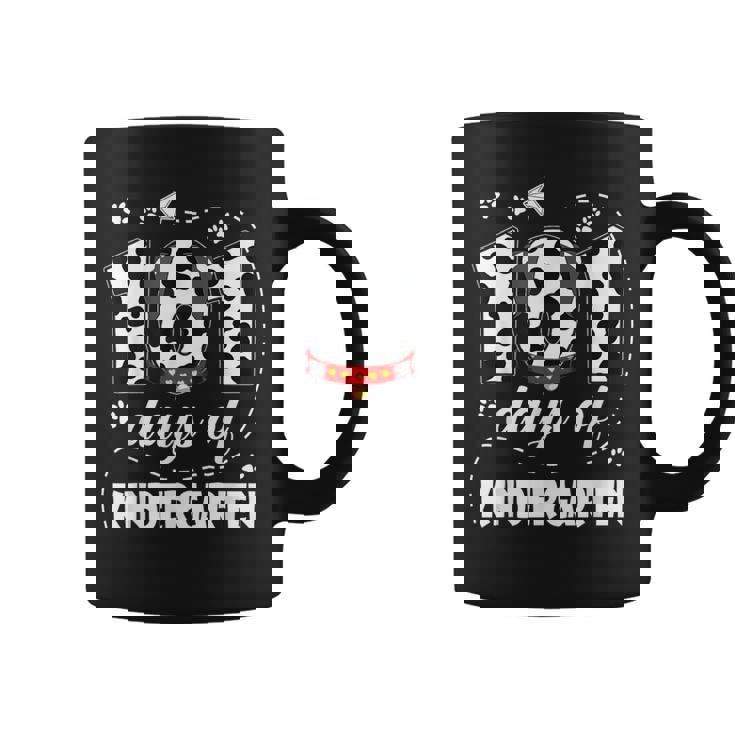 101 Days Kindergarten School 100 Days Dog 100Th Day Students Coffee Mug