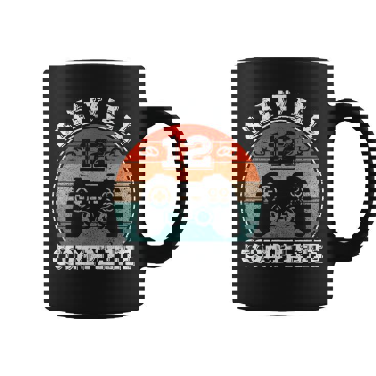 12 Años De Casados 12 Aniversario De Boda Hombre Matrimonio Taza de café