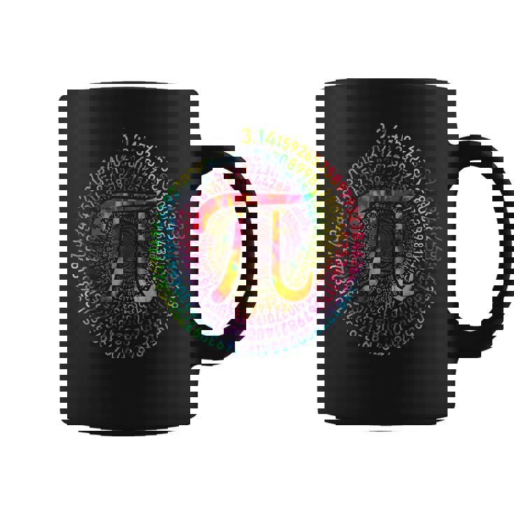 314 Pi Number Tie Dye Symbol Pi Day Math Teachers Students Coffee Mug