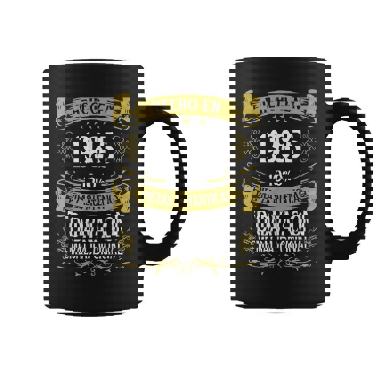 40 Cumpleaños Hombre 40 Años Hecho En 1985 Regalos Taza de café