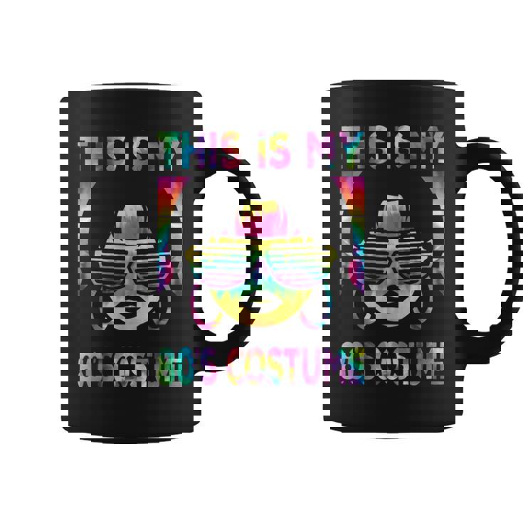 This Is My 80'S Costume 1980S 80S Outfit Disco Party Coffee Mug