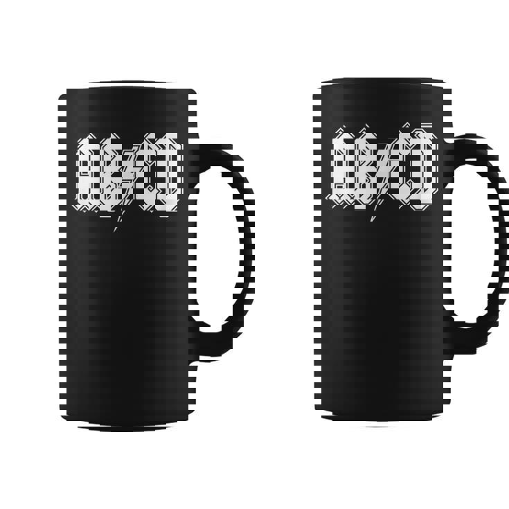 Abcd Adcd Parody Taza de café
