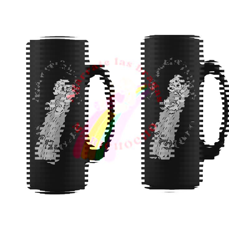 Agarrate Las Bragas Marichocho Paca La Piraña Carrera De Drag Sin Mangas Taza de café