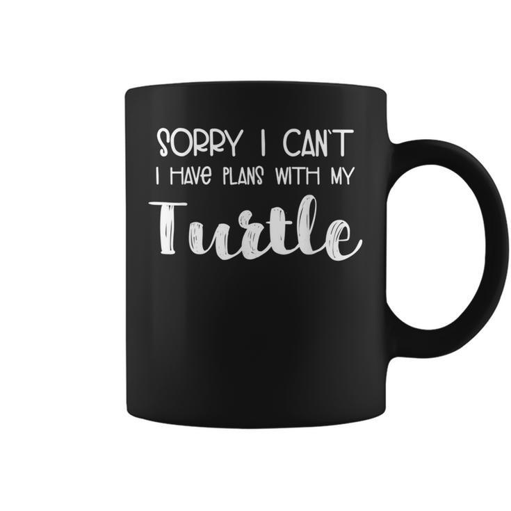 Amoureux Des Animaux Désolé Je Ne Peux Pas Avoir De Plans Avec Ma Tortue Tasse