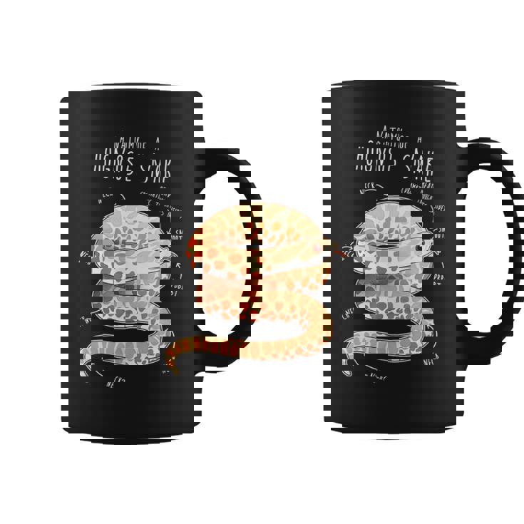 Anatomy Of Albino Hognose Snake Graphic Print Coffee Mug