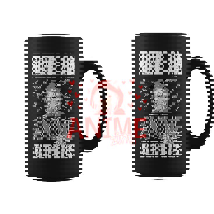 Have An Anime Zing Valentines Day Kawaii Otaku Kid Coffee Mug