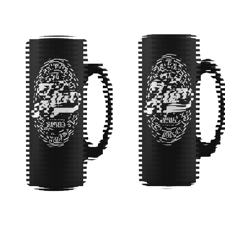 In April We Wear Blue Autism Awareness Month Coffee Mug