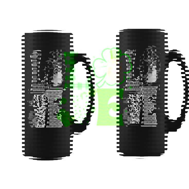 Aussie Shamrock Lucky Clover Irish St Patricks Day Graphic Print Coffee Mug
