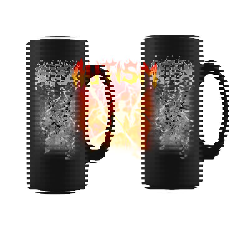 Autism Skeleton Oddly Specific Dank Meme Coffee Mug