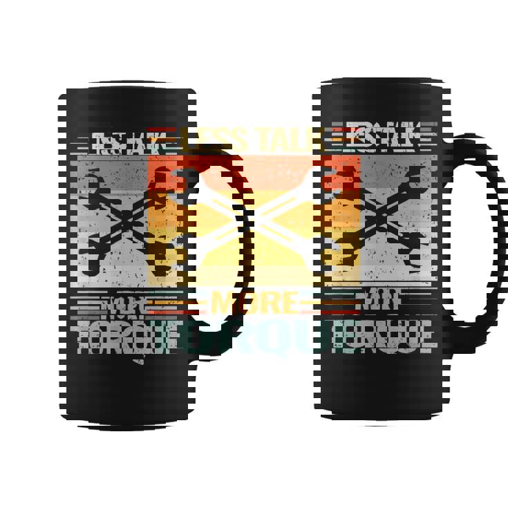 Auto Mechanic Car Mechanic Torque Engineer Funny Quote Retro Graphic Print Coffee Mug