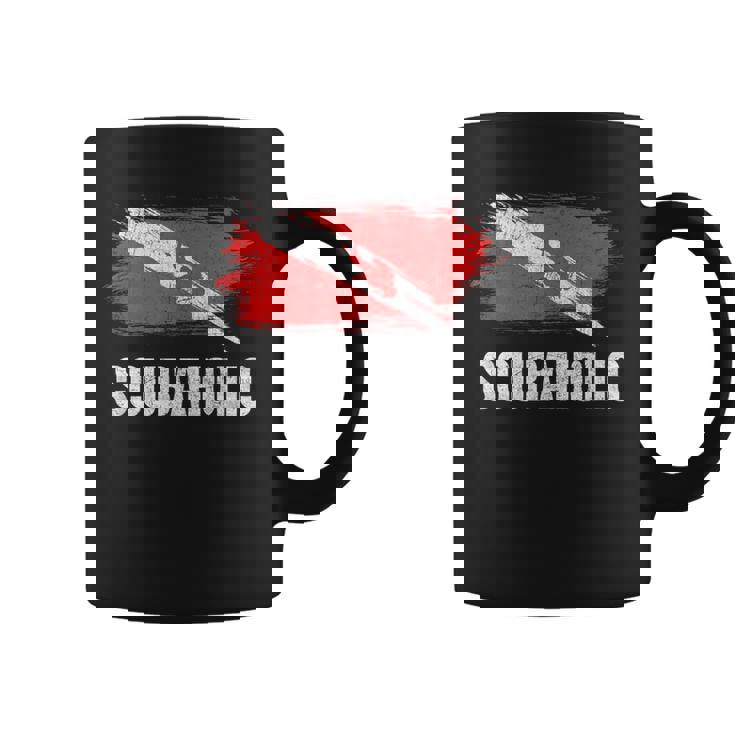 Bandera Buceadora Para Amantes Del Buceo Taza de café