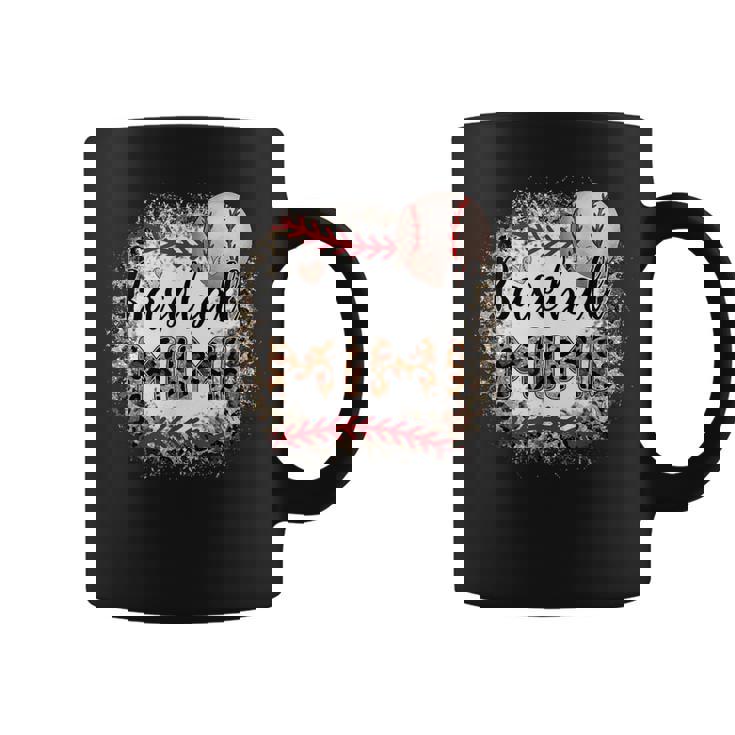 Baseball Mimi Bandana Leopard Fans Mother's Day Coffee Mug