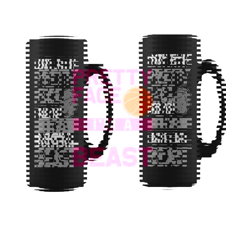 Basketball Beast N Girl Basketball Lover Sports Coffee Mug