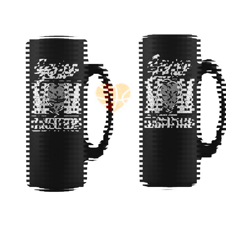 Basketball Senior Mom Class Of 2025 Graduate Senior Mama Coffee Mug
