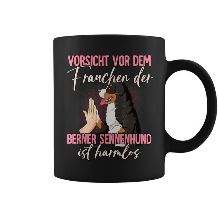 Bernese Mountain Dog Orsichtor Dem Frauchen Tassen