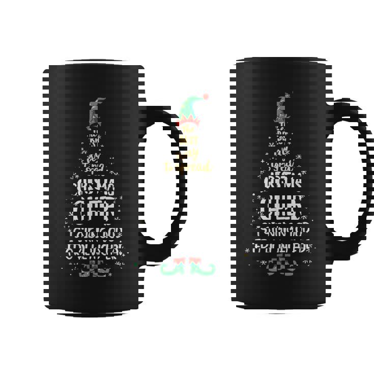 The Best Way To Spread Christmas Cheer Is Singing Loud Elf Coffee Mug