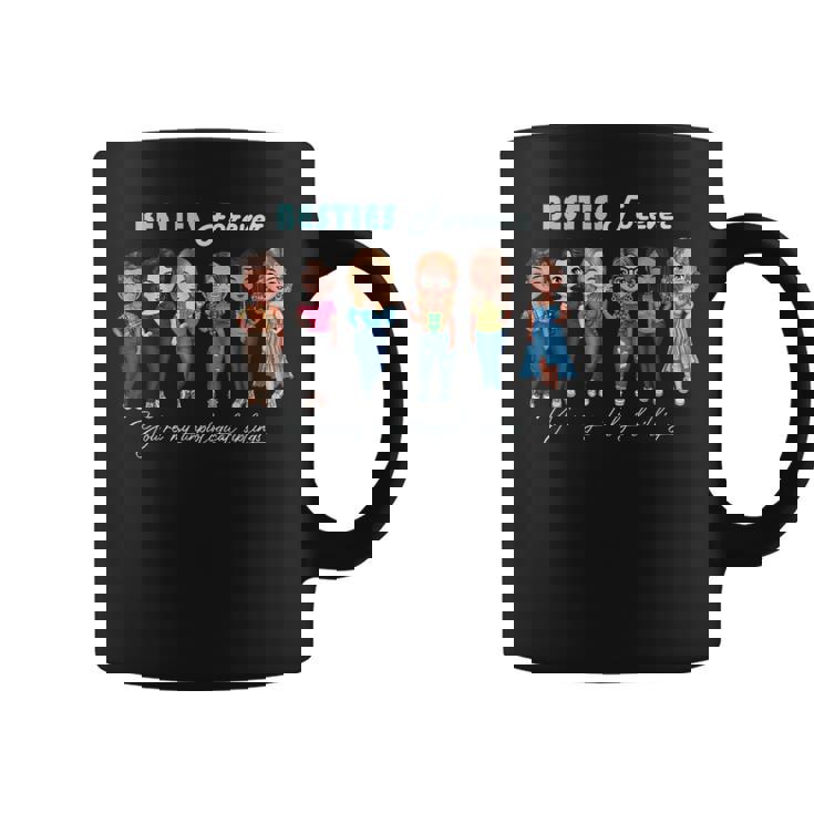 Besties Forever Bff Best Friends Unbiological Siblings Chibi Coffee Mug