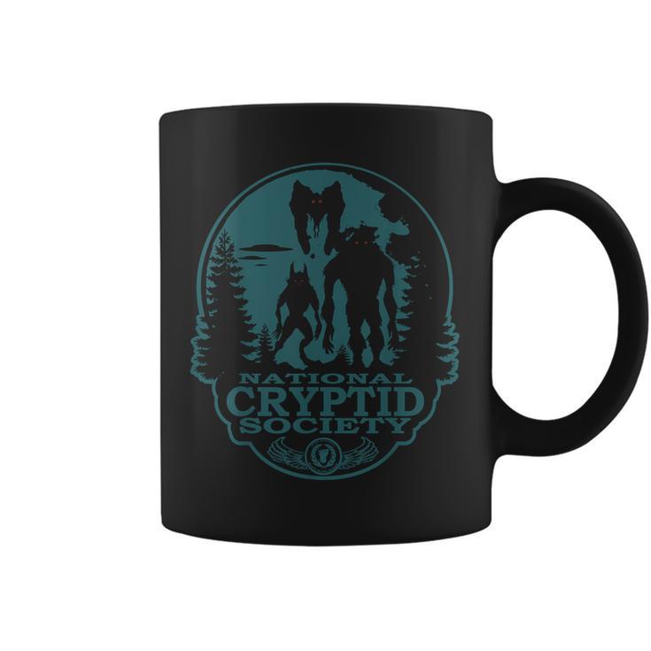 Bigfoot Dogman Mothman Ufo National Cryptid Society Crest Tassen