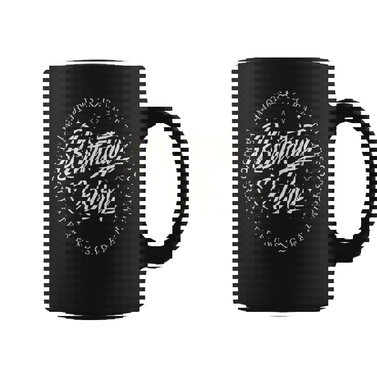 Birthday Crew Squad 2025 Family Friends Trip Vacation Coffee Mug
