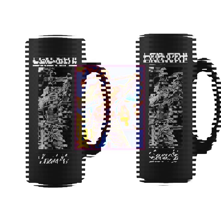 Bjj Legends Never Die Bjj Gi Brasileño Jiu Jitsu Taza de café
