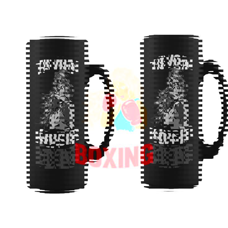 Boxeo Boxeador Guantes De Boxeo Boxing Taza de café