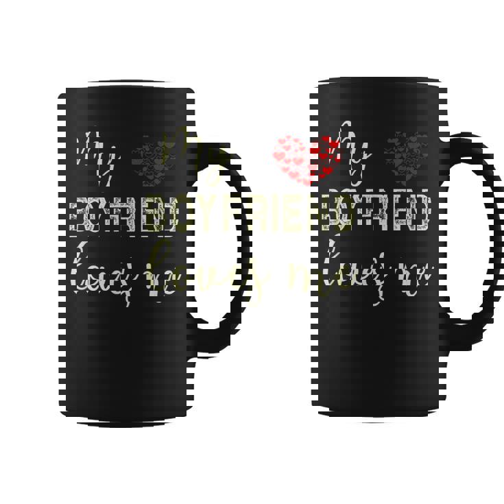 My Boyfriend Loves Me Taza de café