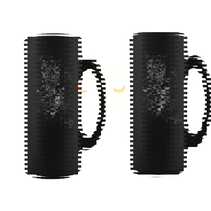 Búho Retro Eye Hombres Es Niños Búho Amantes Taza de café