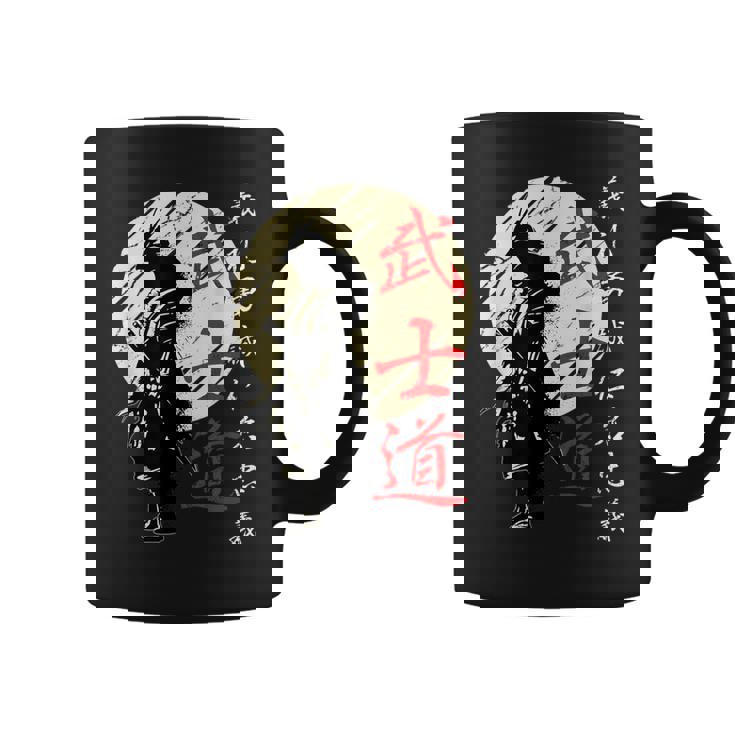 Bushido Code Samouraï Guerrier Japonais Kanji Tasse