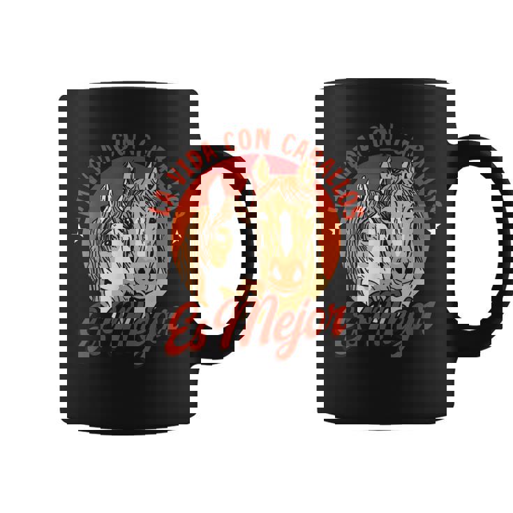 Caballo Montar Laida Con Caballos Es Mejor Taza de café