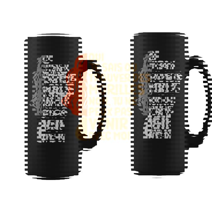 Cadeau Chasseur De Champignon Morilles Cueilleur Tasse