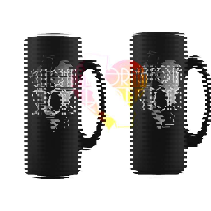 California Fuerte Corazón Taza de café