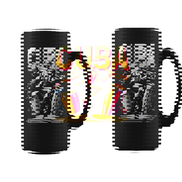 Camisa Cuba Para Love Cuba Flag Cuban Roots Taza de café