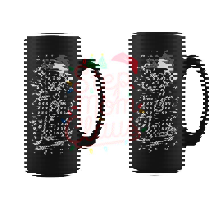 Candy Canes Step Mom Claus Santa Hat Christmas Womens Graphic Print Coffee Mug