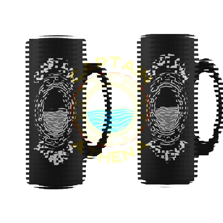 Capitaine Athena Prénom Personnalisé Surnom Personnalisé Drôle Tasse