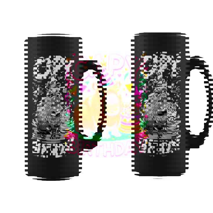 Capy Birthday Capybara Birthday Coffee Mug