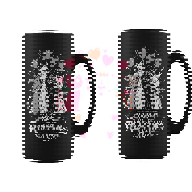 Cat Lover Kitten Happy Valentine Day Kid Coffee Mug