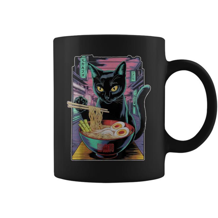 Cat Ramen Anime Manga Kawaii Otaku Fashion Cat Streetwear Tassen