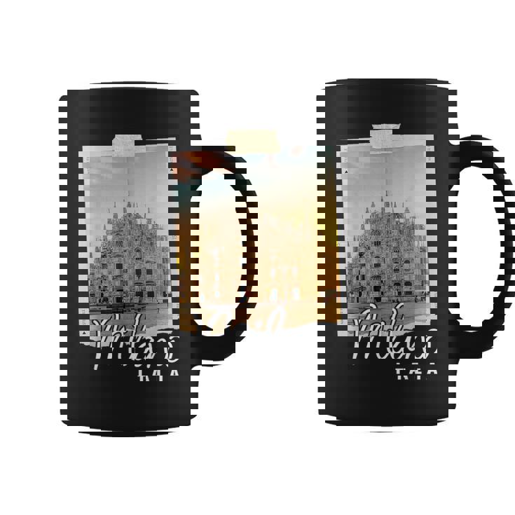 Catedral De Milán Italia Souvenir Duomo Di Milano Italiano Taza de café