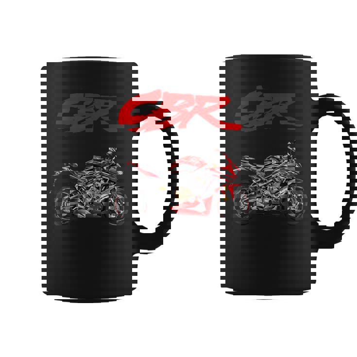 Cbr Motocicleta Motocicleta Carreras De Carretera Ciclistas Bicicletas Deportivas Cbr Taza de café